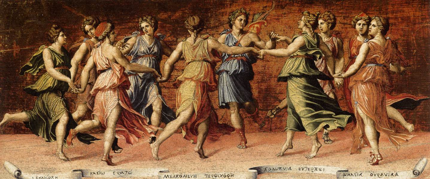 Apollon et les muses