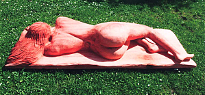 Femme en bois